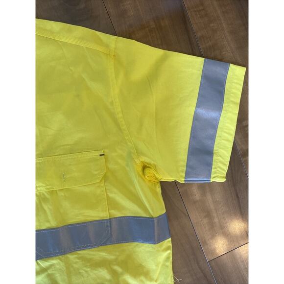 3M Scotchlite Reflective Jacket High Visibility Yellow PPE Size XXL new With Tag - Picture 4 of 6